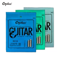 free shipping 10 pcs orphee guitar strings rx15 rx17 rx19 electric guitar strings super light