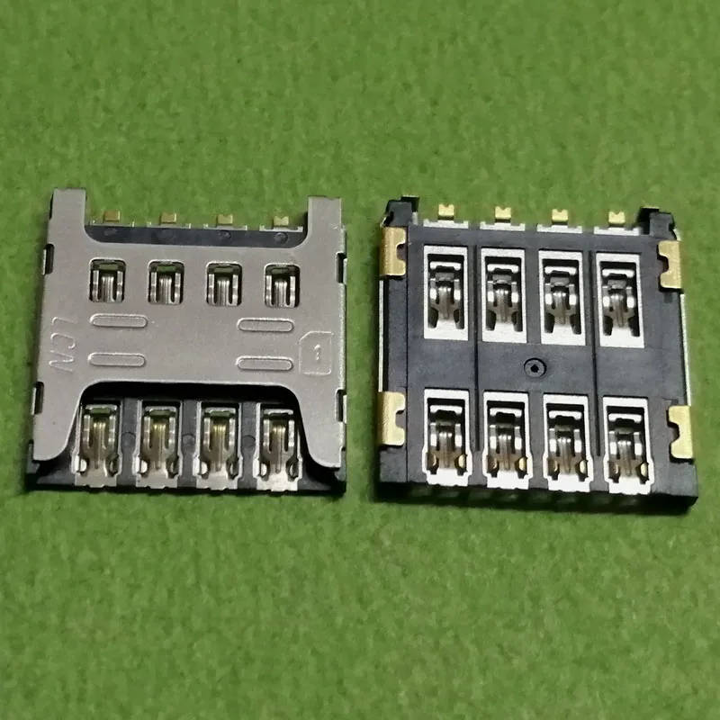 2 шт. устройство для чтения sim карт модуль слот лотка Держатель Разъем Lenovo A2850 A7600 M