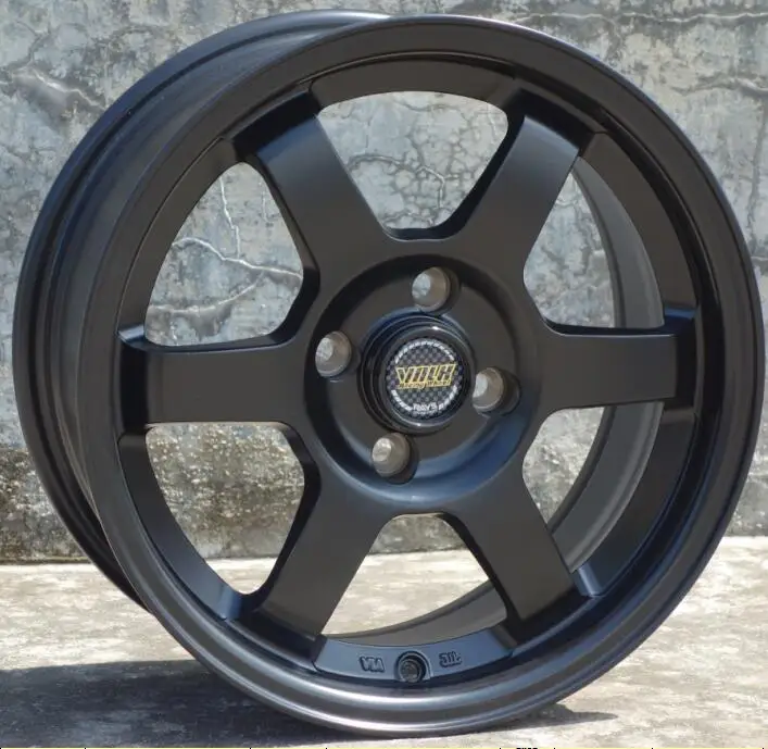 Реплика лучей TE37 15 дюймов 15x7 0 4x100 4x114 3 автомобильные литые диски|Диски колёсные| |