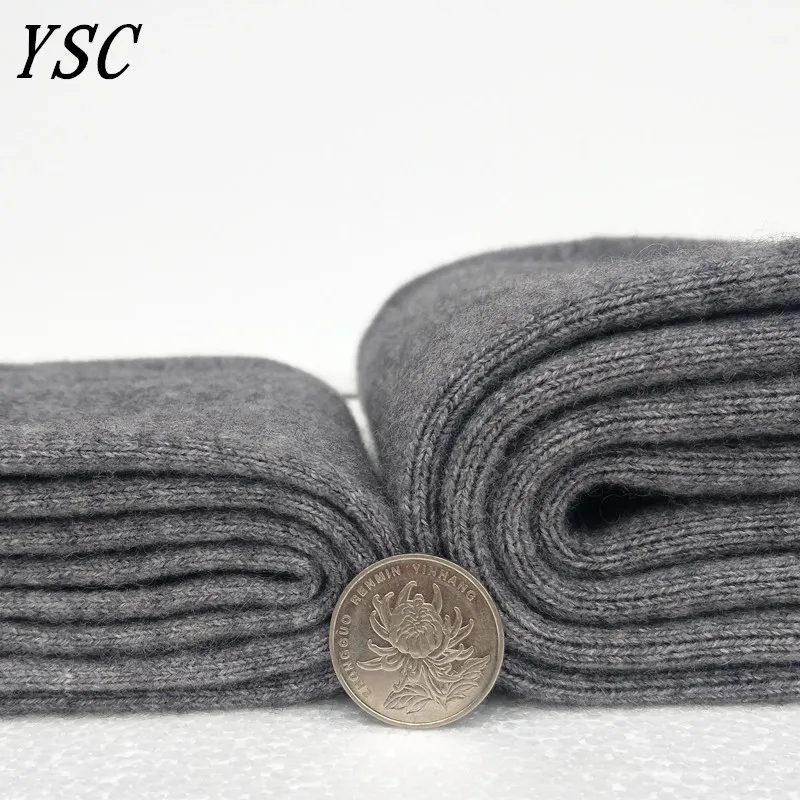 Новинка стильные кашемировые шерстяные теплые брюки YUNSHUCLOSET трикотажные