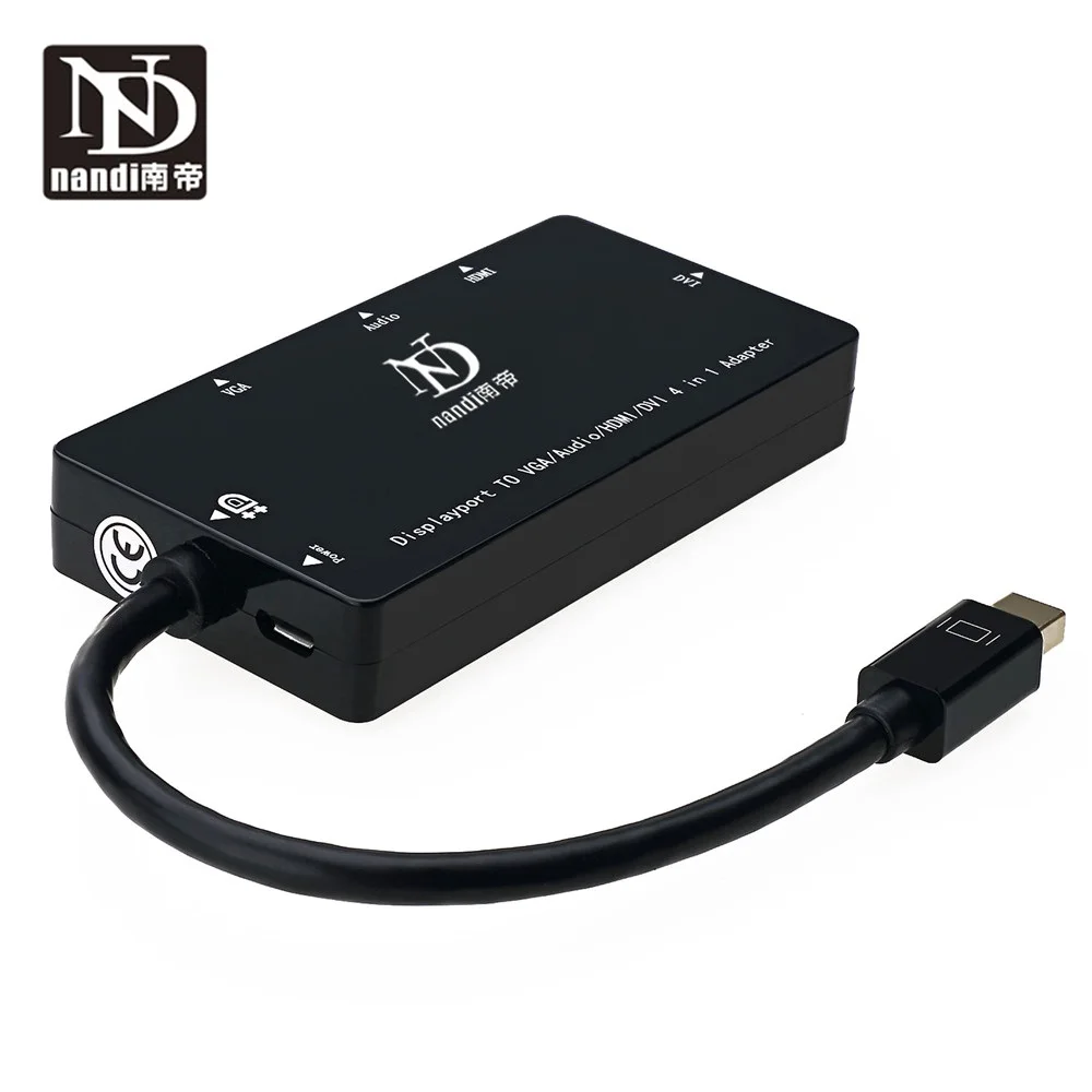 Thunderbolt 2 Док станция для мини дисплей Порты и разъёмы к HDMI VGA DVI мульти концентратор