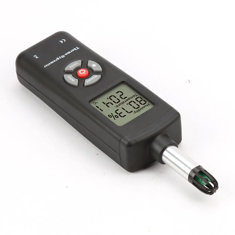 Цифровой ЖК-термометр гигрометр Измеритель температуры и влажности Psychrometer