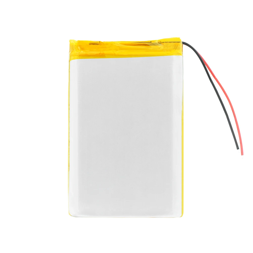 3,7 V 8000mAh литий-полимерный аккумулятор 126090 7566121 PCB для планшетных ПК DVD gps MID PDA Bluetooth динамик, цифровая камера, светодиодный светильник