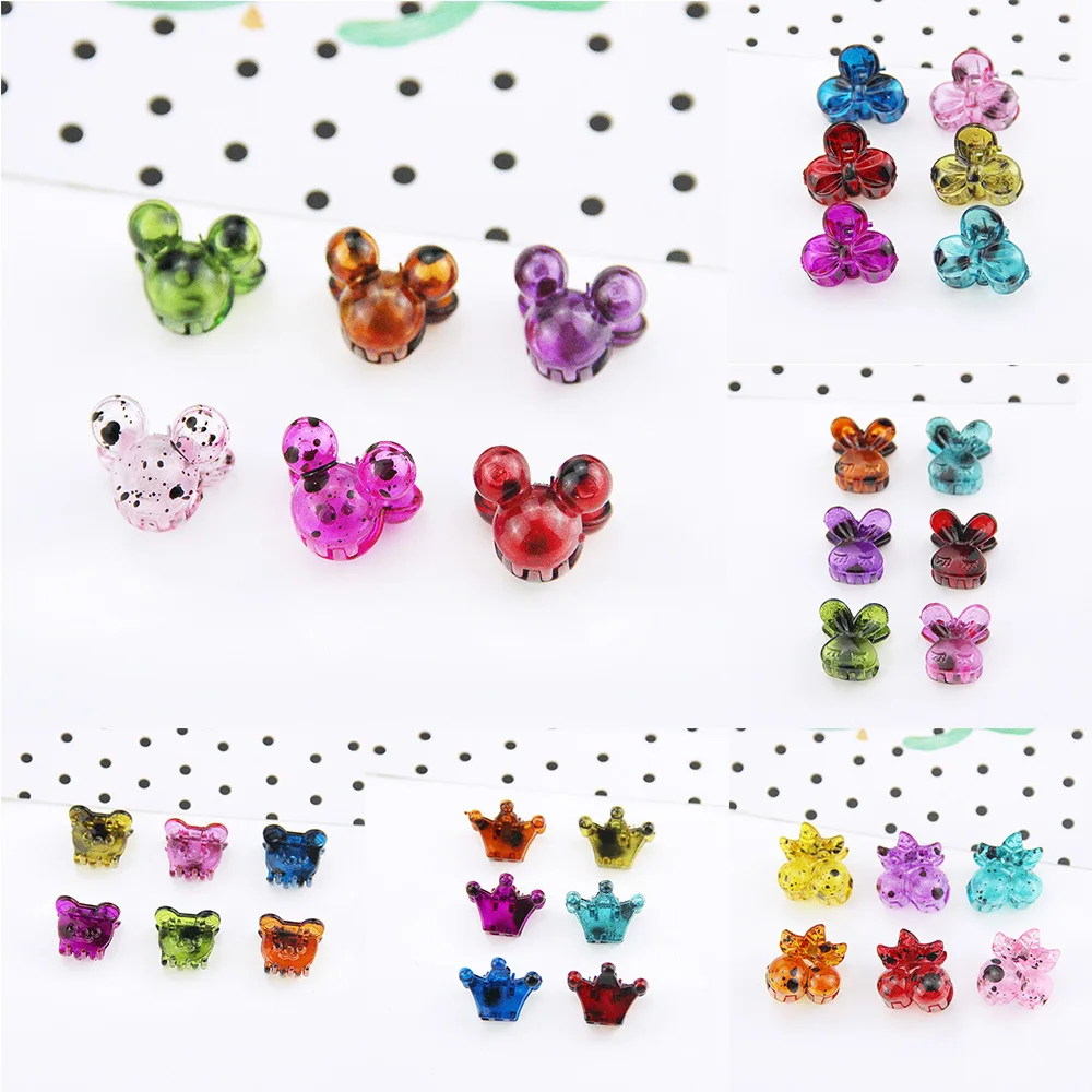 

Маленькая заколка-крабик 10 шт