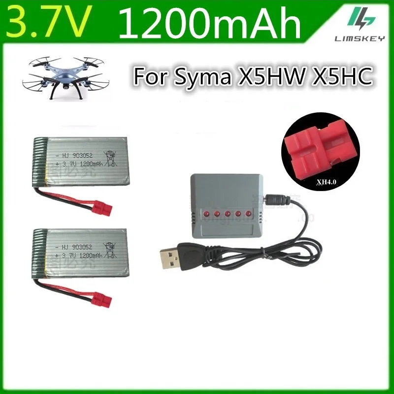 6 шт./компл. 3,7 v 1200mAh с Зарядное устройство блоки для SYMA X5 X5C X5SC X5SH X5SW Дрон Quodcopter запасной литий-полимерный Бэтти Запчасти 3,7 v - Цвет: Тёмно-синий