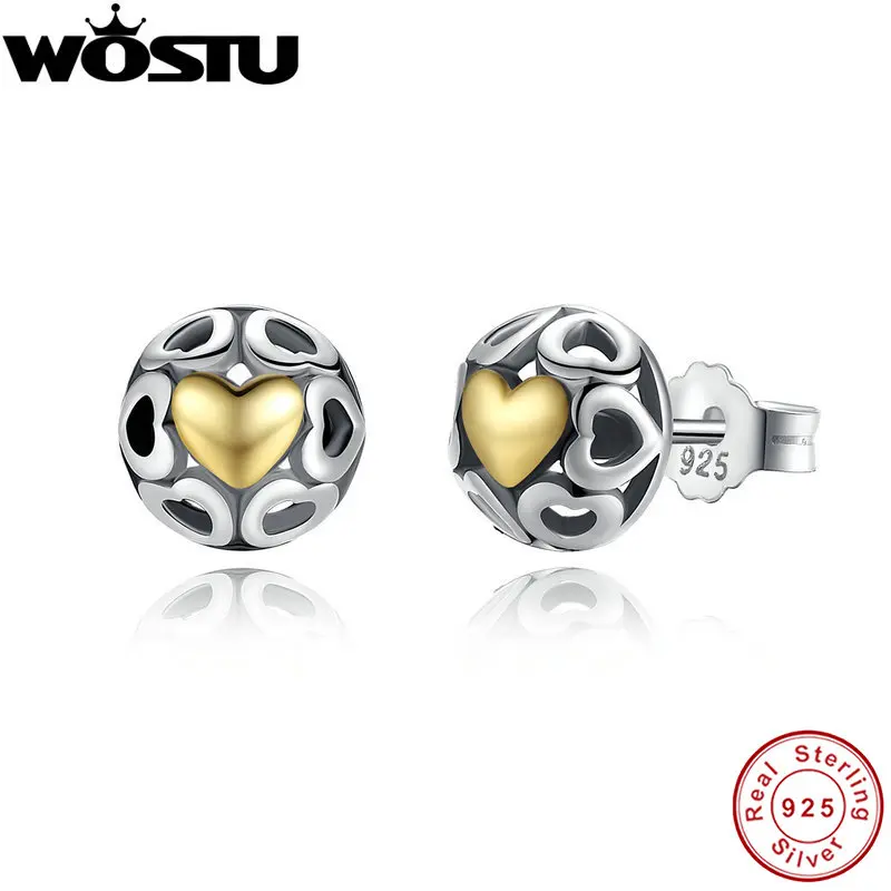 Женские серьги гвоздики из серебра 925 пробы с надписью My One True Love|stud earrings|stud earrings for