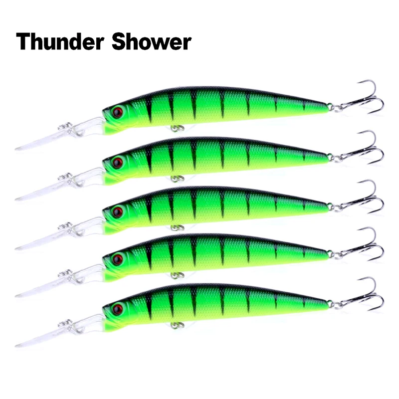 ThunderShower 1 шт. приманка для рыбалки жесткая искусственная 145 мм 14 7 г воблер Pesca 2 3