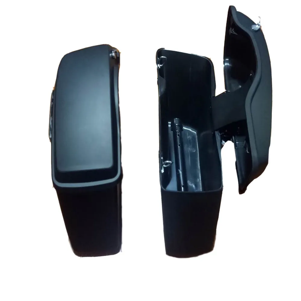 Motorcycle Vivid Black Hard Saddle Bagsflhx Trunk with Latch keys For Harley street glide electra 2014-2018 | Автомобили и