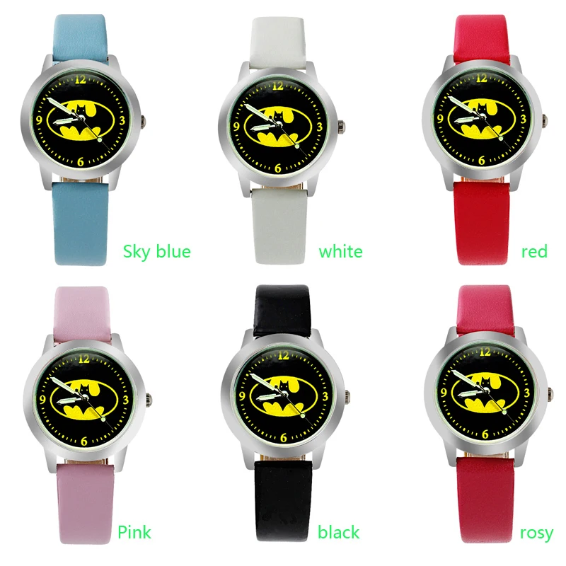 Мультфильм красивая девушка Бэтмен Стиль Цвет номер набора Дети Студенты