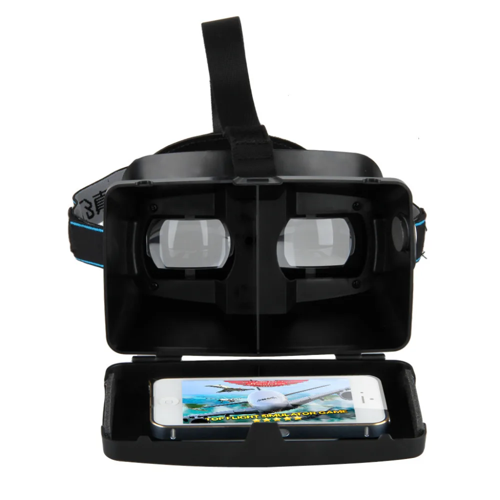 3rd Generation Adjustable Focus Plastic Cardboard 3D VR Virtual Reality Glasses Cinema Video Movie Game For Smartphone | Электроника