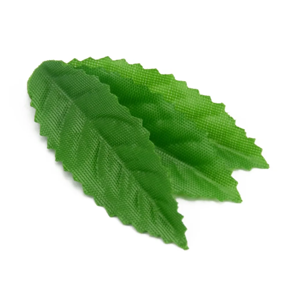 200 шт. зеленые рождественские листья искусственный цветок для свадебного