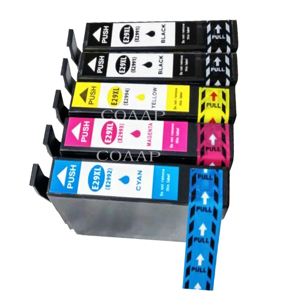 5 совместимых с оригинальным чернильным картриджем для EPSON 29XL|ink cartridge|ink cartridge for