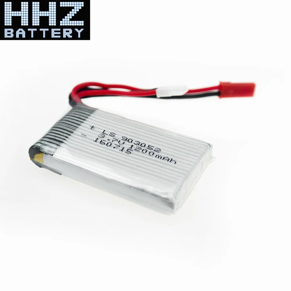 20 шт. литиевая LiPo батарея 3 7 V 1200mAh 25C для Syma X5SC X5SW M18 H5P Вертолет Самолет мини Дрон