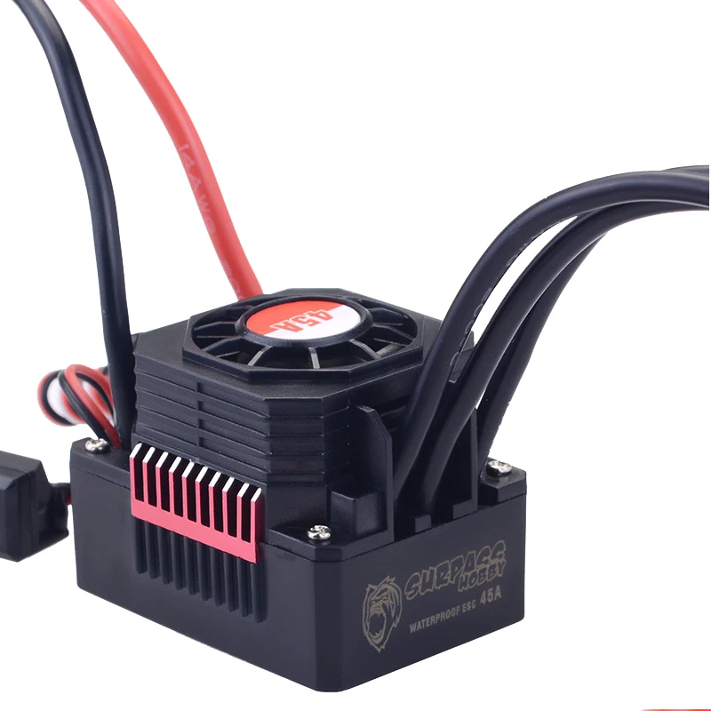 SURPASS HOBBY KK 45A ESC водонепроницаемый бесщеточный Электрический регулятор скорости