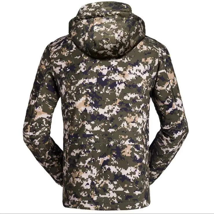 2018 Man Sportwear Camouflage Jacket Men Waterproof Windproof Coat for Climbing Hiking Outwear Army Military Jaket | Спорт и
