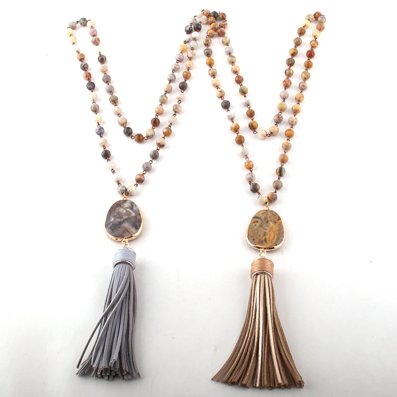 MOODPC модное богемное этническое ювелирное изделие натуральная полудрагоценная