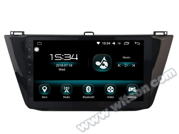 WITSON Android 8 0 10 2 &quotавтомобильный DVD с GPS для VOLKSWAGEN TIGUAN 2017 Автомобильная Радио