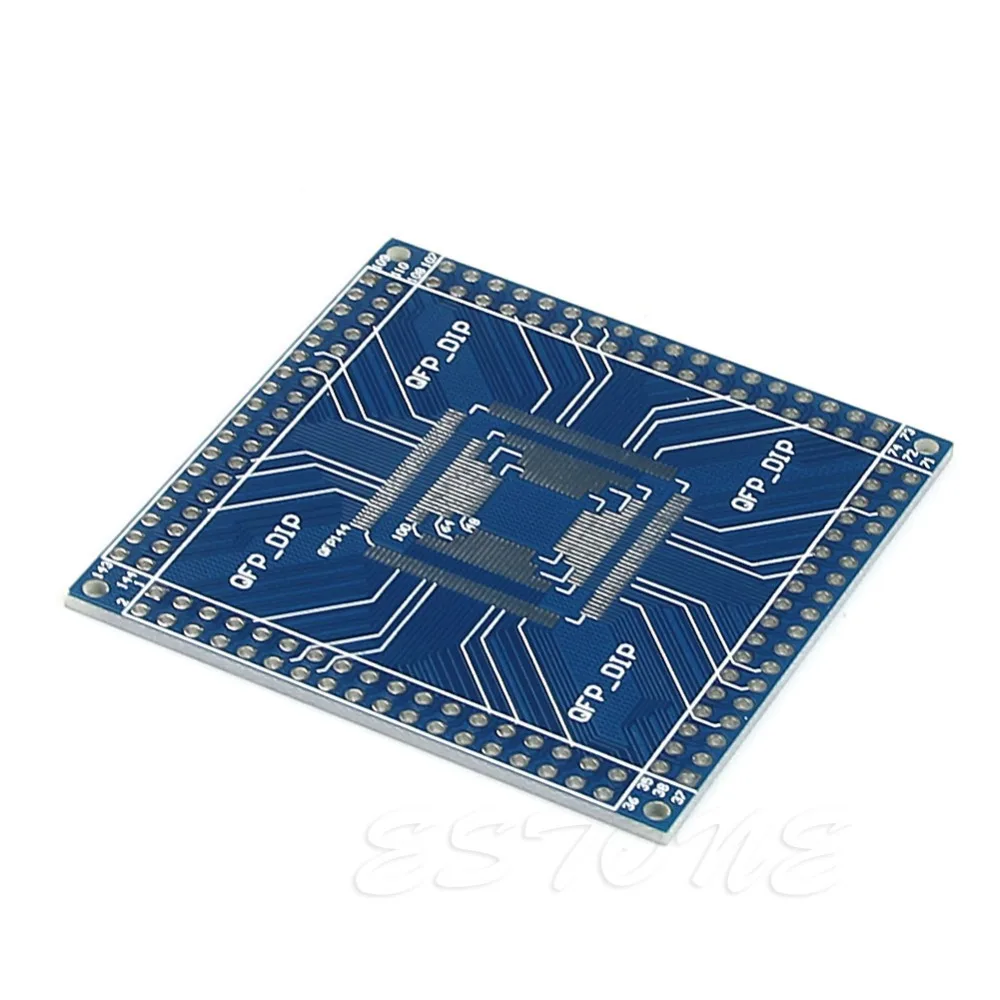 Новый модуль преобразователя платы QFP/TQFP/LQFP 32/44/48/64/100/144 pin к DIP Pin H02 | Обустройство