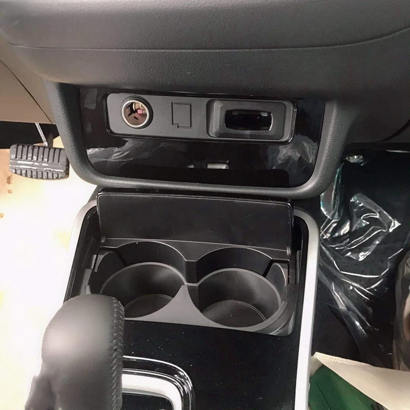 Car Qi Wireless Phone Charging Pad Module For Mitsubishi Outlander 2015-2018 Fast Case Plate Central Console Storage |