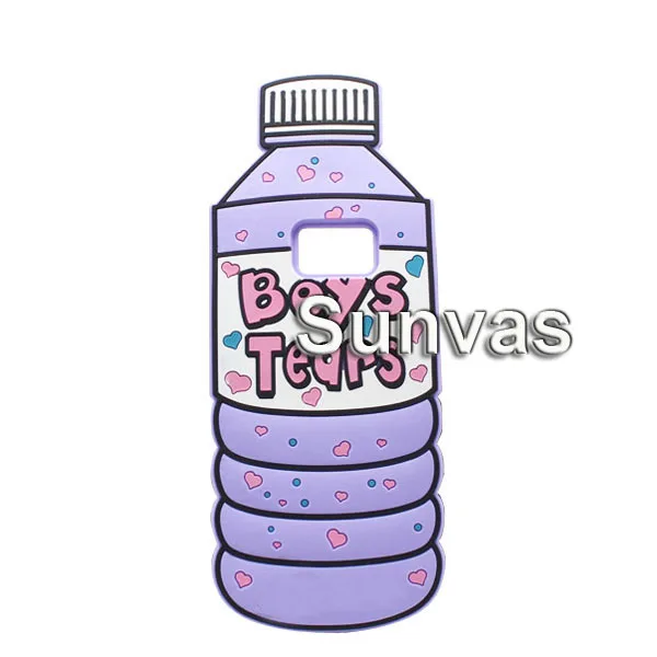Purple Boys Tears Для samsung Galaxy Note3 Note4 Note5 3D мультяшный милый мягкий силиконовый чехол-накладка для samsung Galaxy Note 3/4/5 - Цвет: Purple Boys Tears