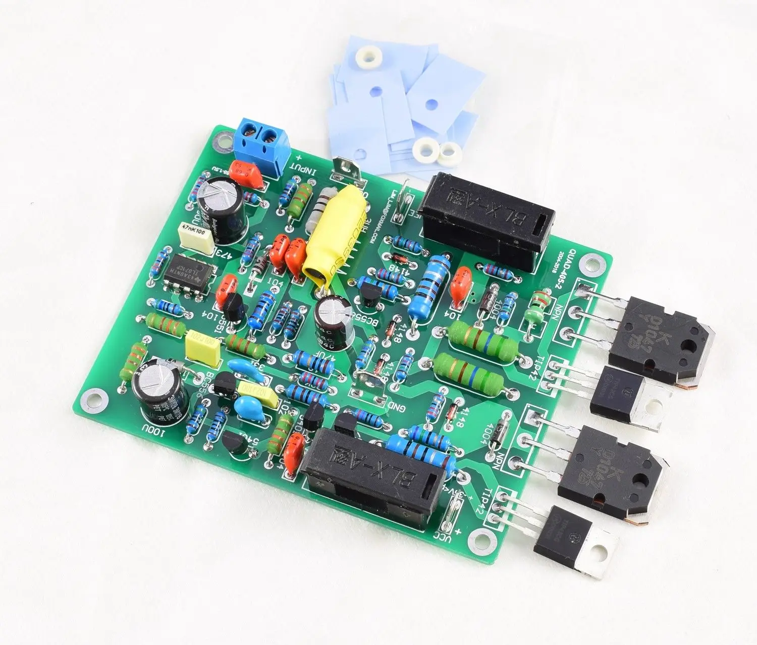 ZEROZONE DIY плата усилителя мощности/комплект основания на QUAD405 2 amp 100 Вт + 8