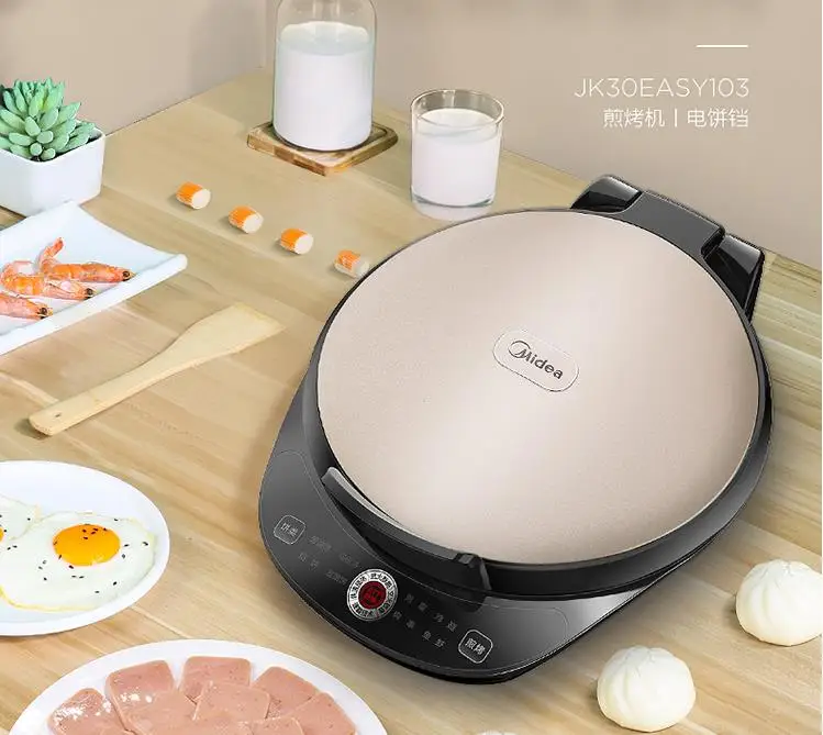 

Midea MC-JK30Easy103 бытовая машина для завтрака, хлебопечка, кофе, жаровня, домашние жареные яйца, мясо, мини-блинница, сковородка "сделай сам" 220v