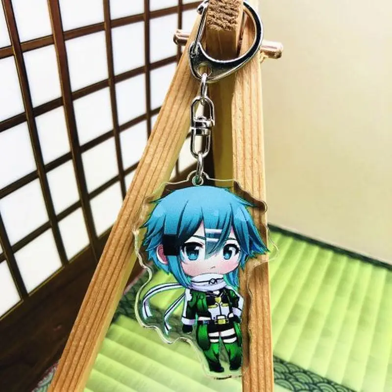 Меч искусство онлайн SAO Kazuto Kirito Kirigaya Asuna брелок 2019|Брелоки| |