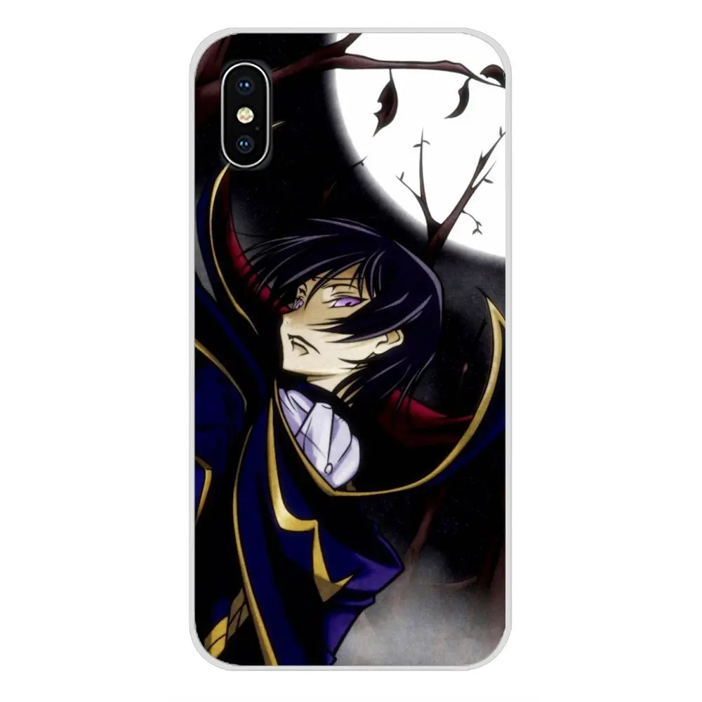 Для Apple iPhone X XR XS MAX 4 4S 5 5S 5C SE 6 6S 7 8 Plus ipod touch Аксессуары чехлы для телефонов код Geass |