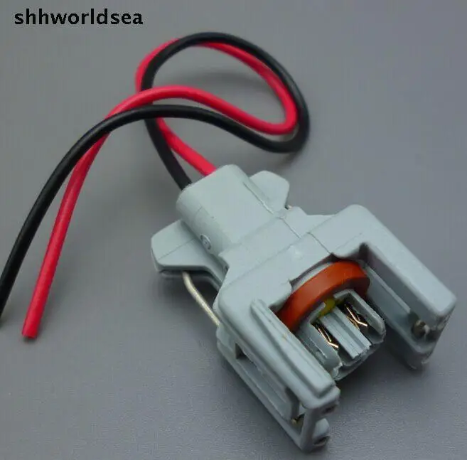 Shhworldsea 10 шт. 2 контактный разъем для автомобильного топливного инжектора