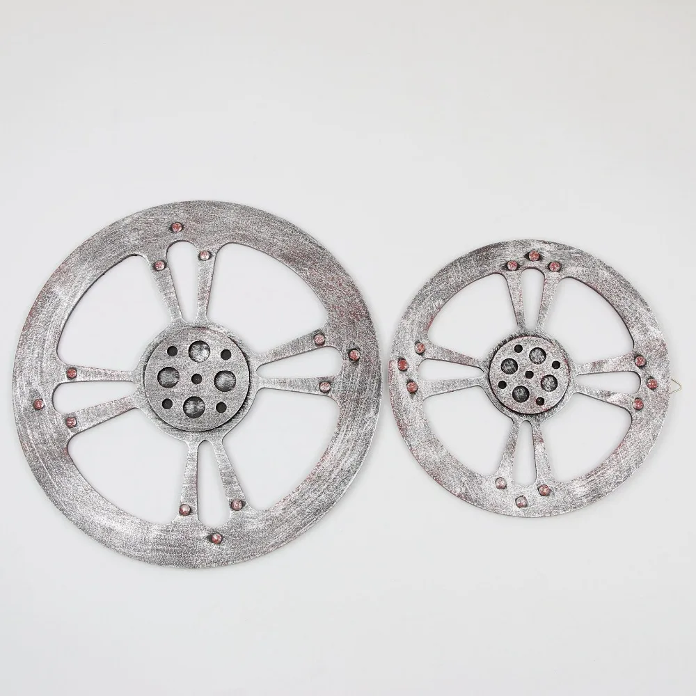 1 шт. Кованое дерево промышленный ветер стерео Шестерня домашний Ресторан Бар