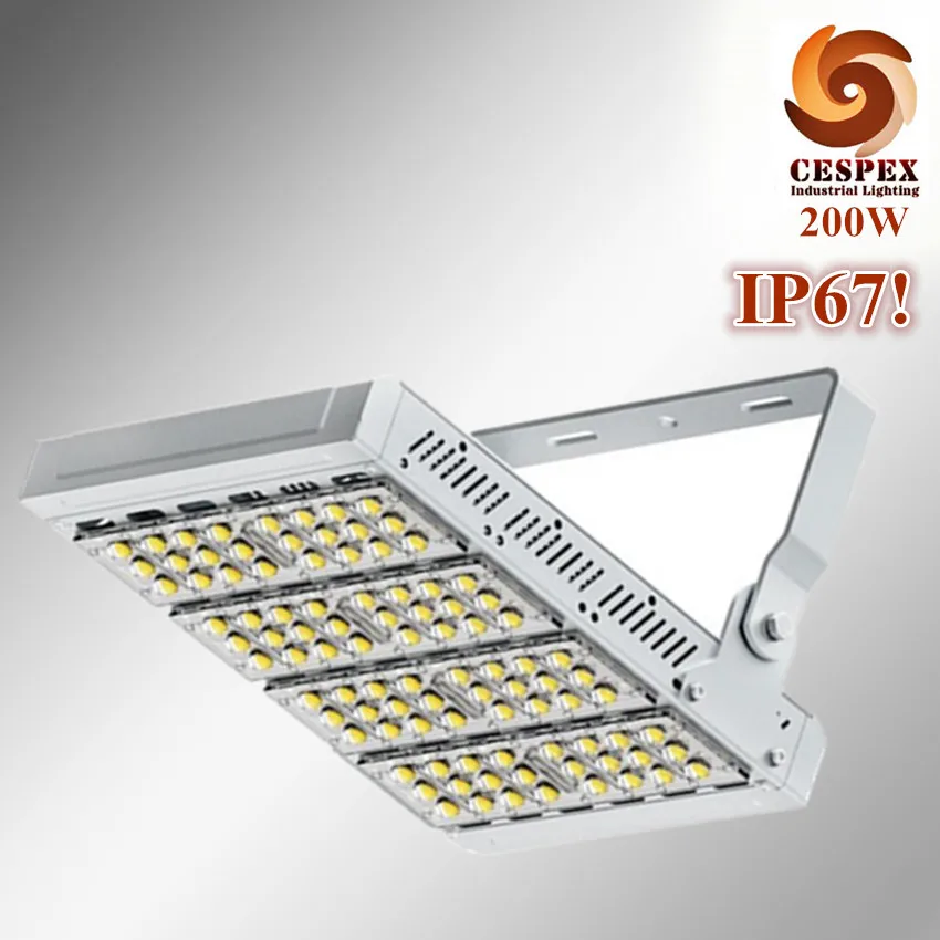 5 years warranty top quality aluminum alloy module IP67 outdoor protection grade 200W high mast tunnel stadium LED light | Лампы и