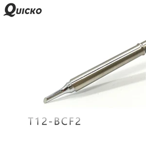 QUICKO T12-BCF2 сварочные инструменты, наконечники паяльника для FX9529519501907, ручка светодиодный  O, светодиодная светодиодный яльная станция 7s, плавкий оловянный