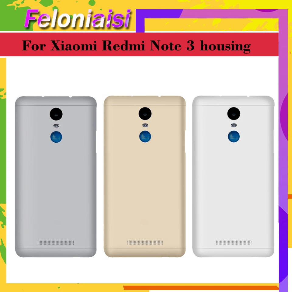 Оригинальная Крышка батарейного отсека 5 дюйма для Xiaomi Redmi Note 3 задняя крышка Note3