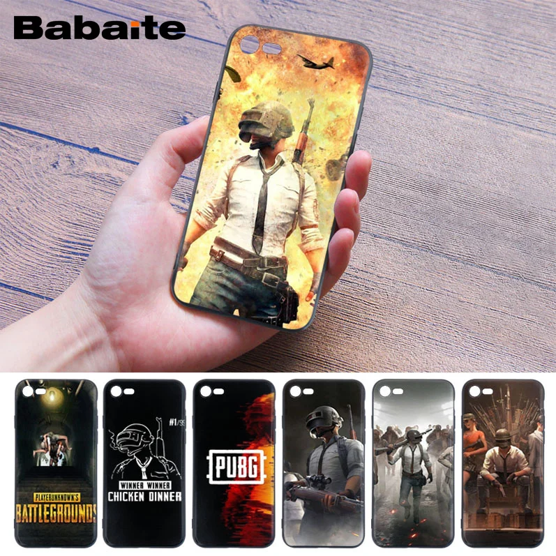Babaite Горячая игра PUBG Winner DIY Окрашенные красивые чехлы для телефонов Apple iPhone 8 7 6 6S Plus X XS MAX 5 5S SE XR мобильный чехол