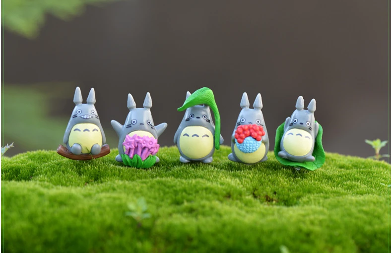 (10 шт./лот) Экшн-фигурка моего соседа Тоторо подарки кукла милые миниатюрные