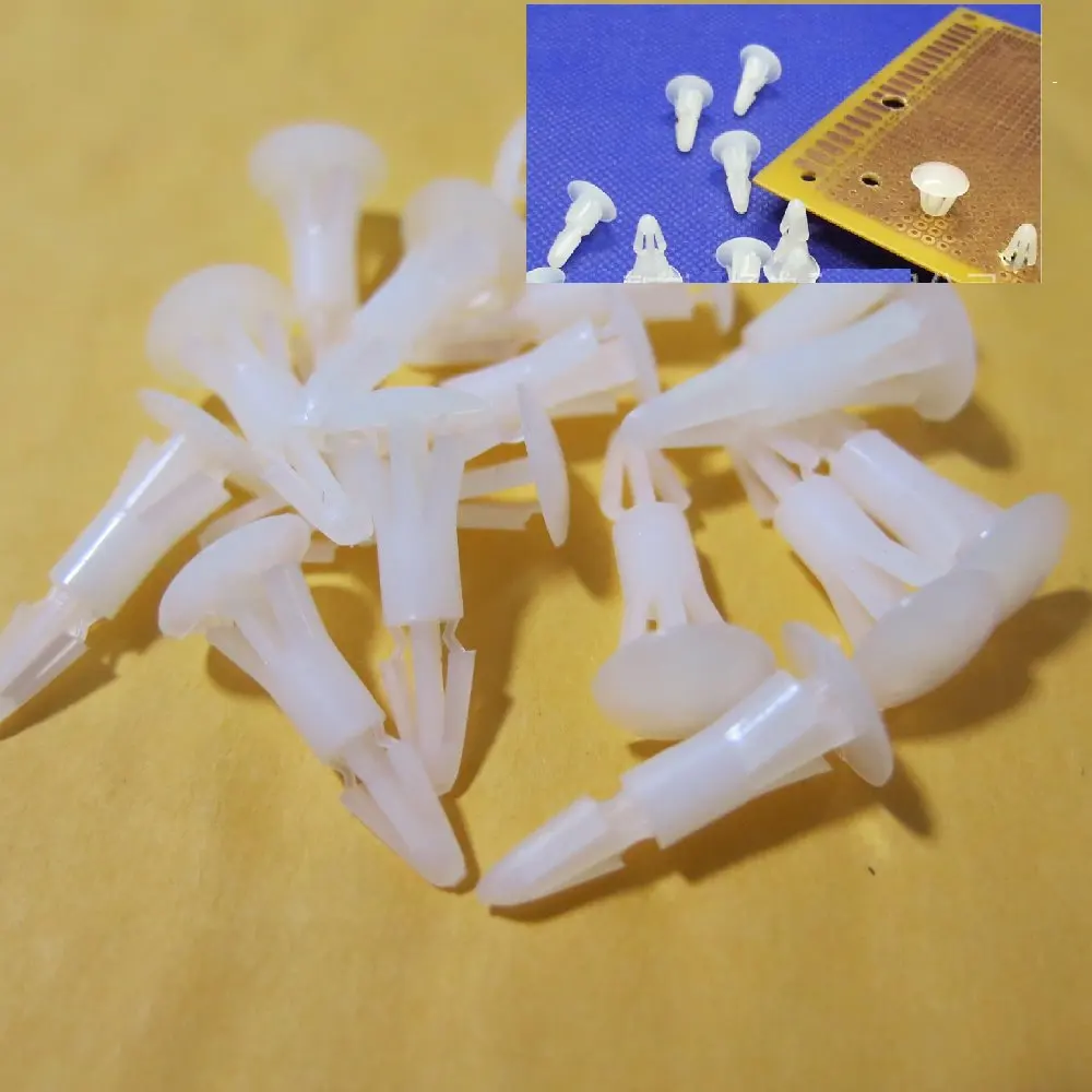100 шт. встроенные фиксированные заклепки из нейлона и пластика|plastic nylon spacers|plastic