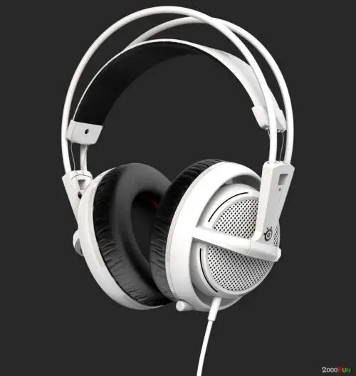 Without Retail Box Игровая гарнитура SteelSeries Siberia 200, прочные оригинальные наушники с микрофоном - Цвет: Without Retail Box