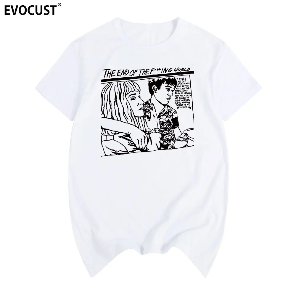 Sonic youth окончания FXXK мир рок-н-ролл вокал группа бас-гитара футболка хлопок