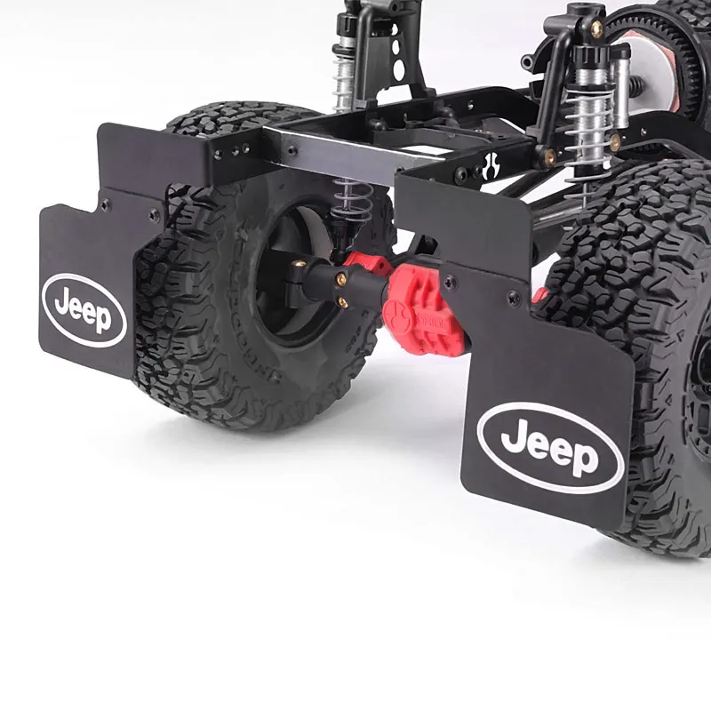 2pcs Rubber Rear Fender Mud Flaps For 1/10 Rc Crawler Jeep Cherokee Wrangler Axial Scx10 90046 90047 | Игрушки и хобби