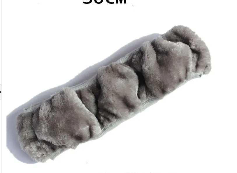 Plush telescopic steering wheel cover car imitation wool Grips / winter plush four colors | Автомобили и мотоциклы