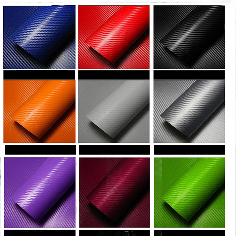 ZDPARTS 3D 30*127 см стайлинга автомобилей наклейка из углеродного волокна 10 видов