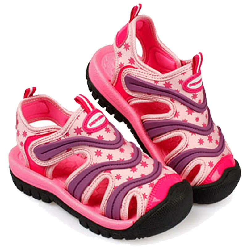 Новые корейские популярные детские сандалии [Paperplanes] Спортивная уличная походная