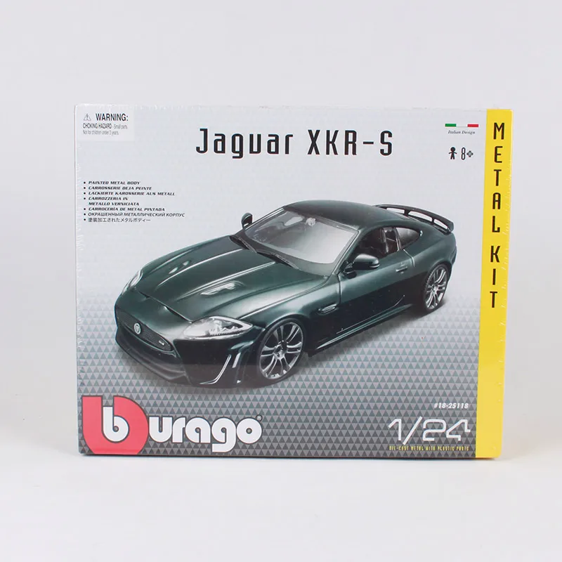 Bburago 1:24 Jaguar XKR s автомобильные наборы для литья под давлением Роскошная