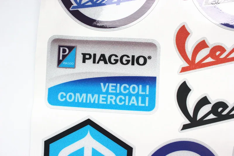 Национальный флаг Италия автомобильные наклейки светоотражающие для Piaggio Vespa