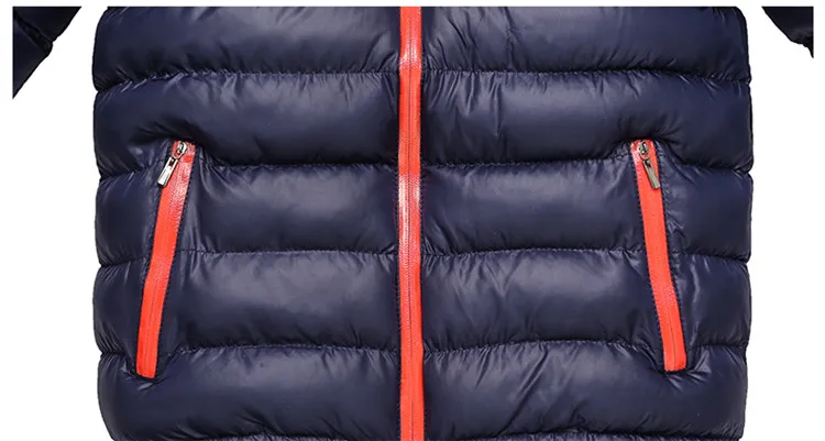 Брендовая мужская куртка, теплое пальто, черная верхняя одежда, Chaquetas Plumas Hombre, зимние мужские куртки, приталенная одежда с воротником-стойкой X624
