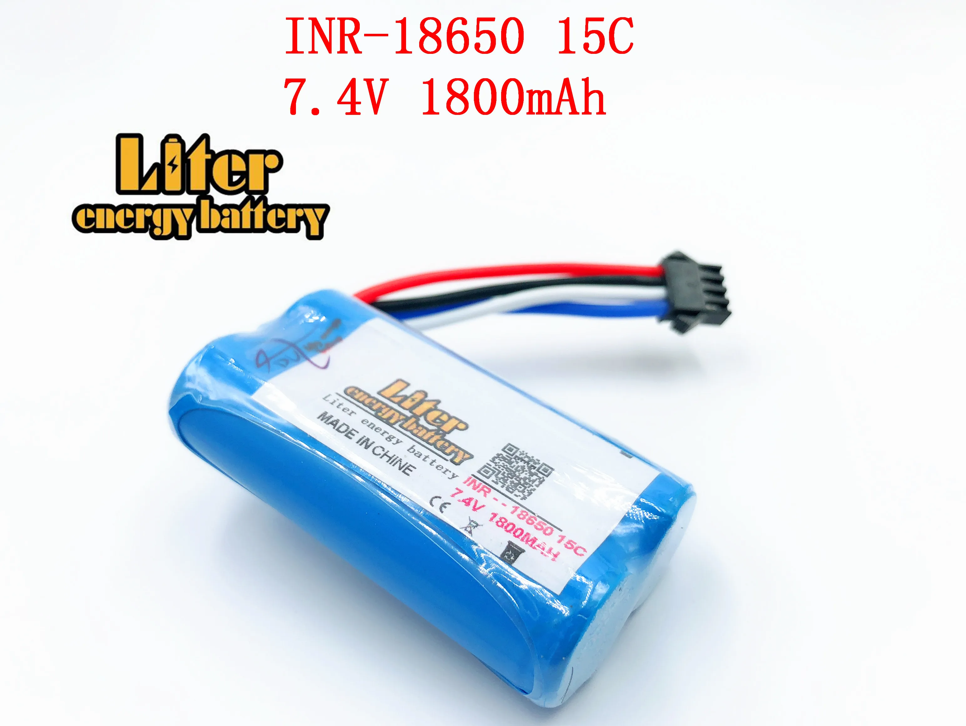 Литиевая батарея 7 4 В 1800 мАч для Udi U12A Syma S033g Q1 Tianke H100 литиевая 18650 15C|Перезаряжаемые