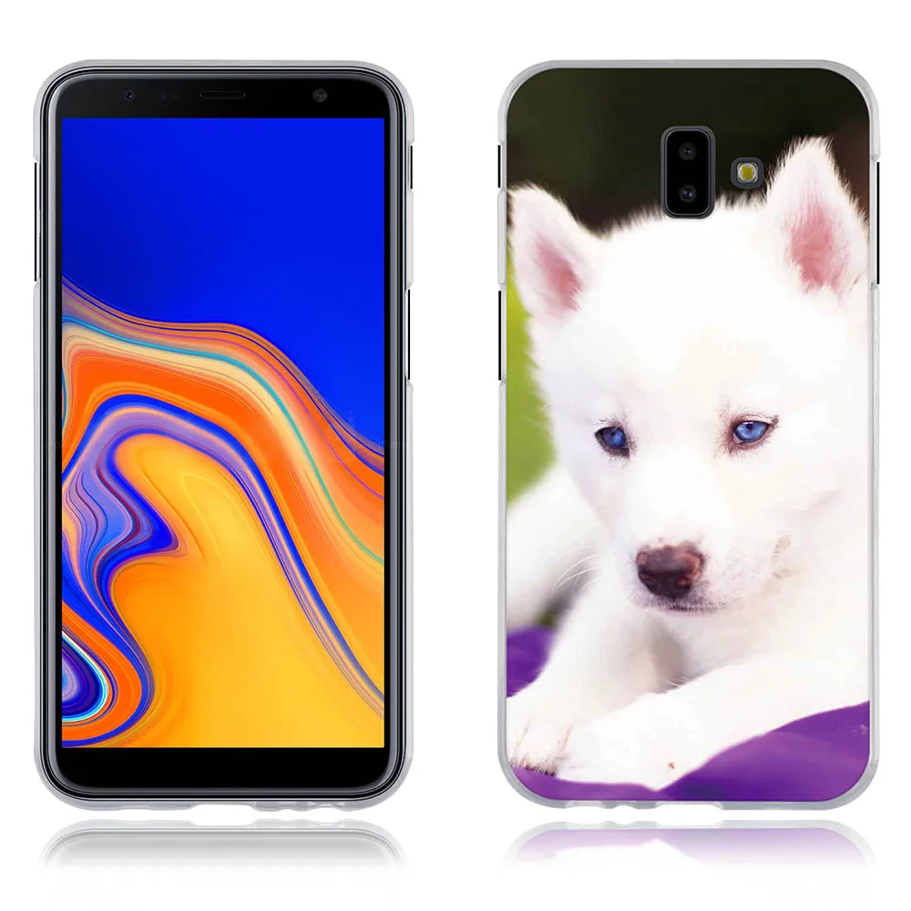 Чехол для Samsung J6 + J610 чехол с изображением животных Prime Plus силиконовый телефона TPU 3D