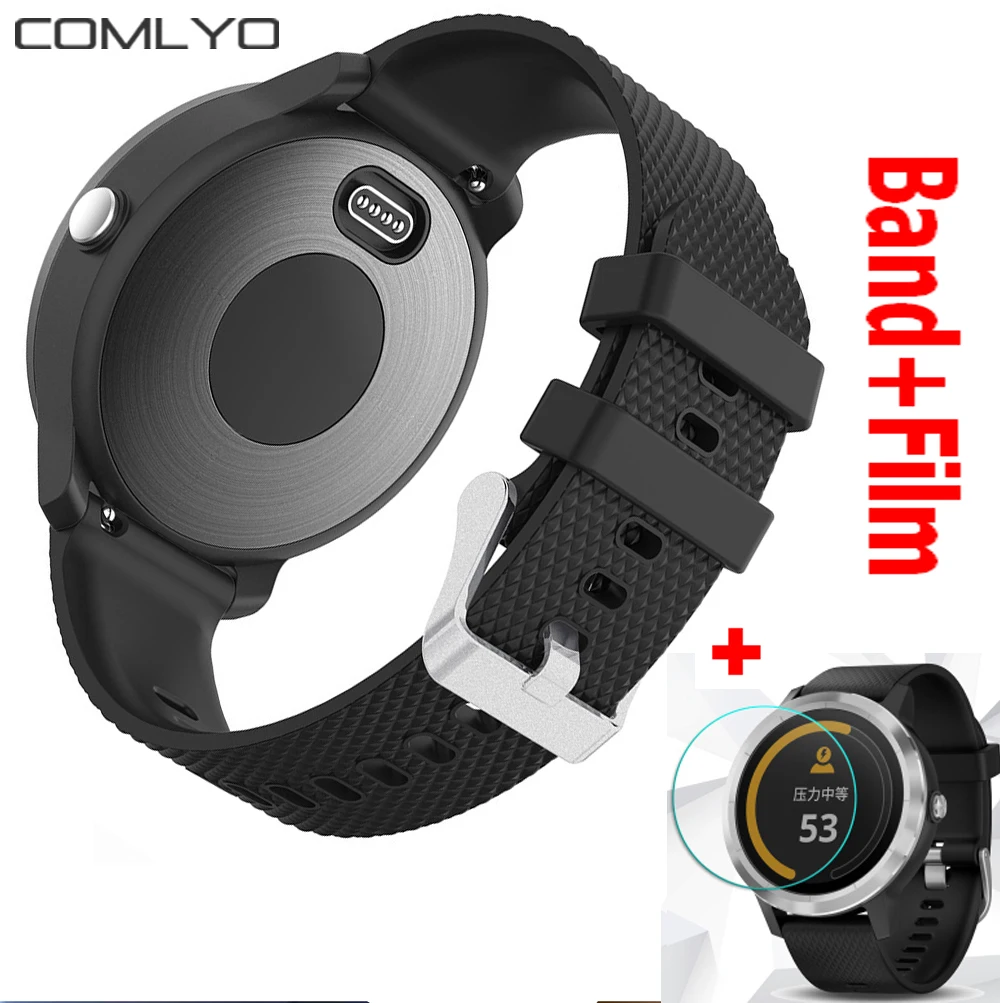Ремешок для часов 2 в 1 Garmin Vivoactive 3 браслет + Защитная пленка Vivoactive3 Vivomove HR |