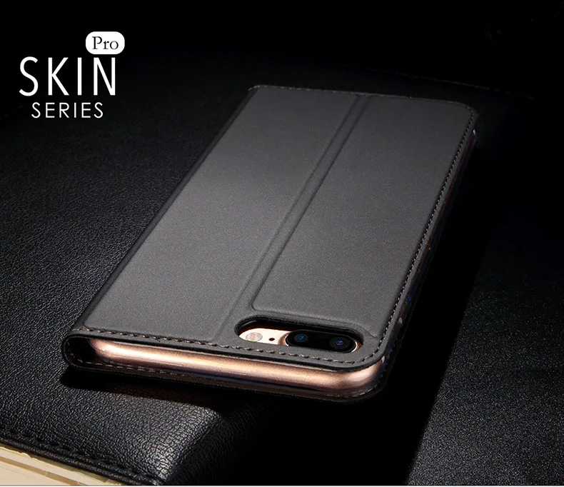 DUX DUCIS чехол для iphone 8 чехол для iphone 8 Plus Флип Роскошный кожаный кошелек задняя чехол для iphone 8 плюс телефонные чехлы iphone 8