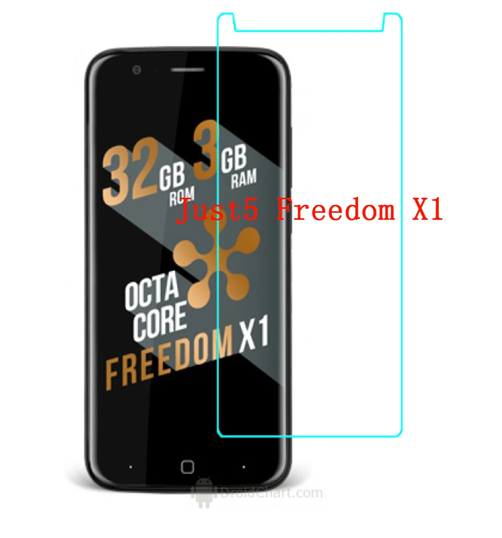 Just5 Freedom X1 закаленное стекло Новинка Высокое качество прозрачная 9H Передняя
